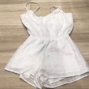 BHLDN Plum Pretty Sugar white romper